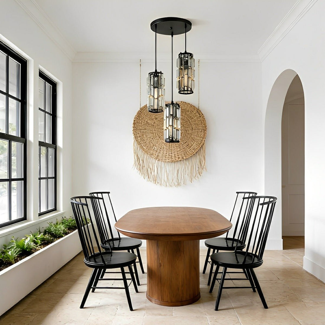 Creative Iron Crystal Glass Chandelier Pendant Lights Ceiling Lamp - Flyachilles