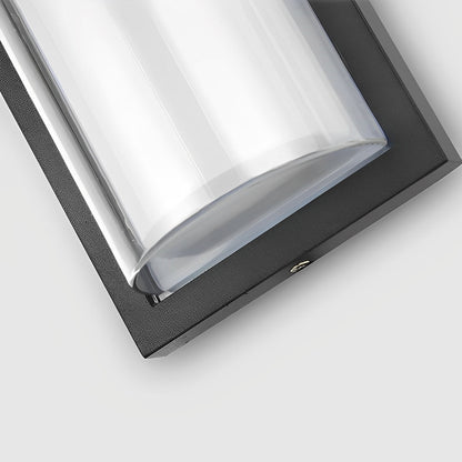 Creative Waterproof LED Black Modern Outdoor Wall Lamp Exterior Lights Wall Sconce - Flyachilles