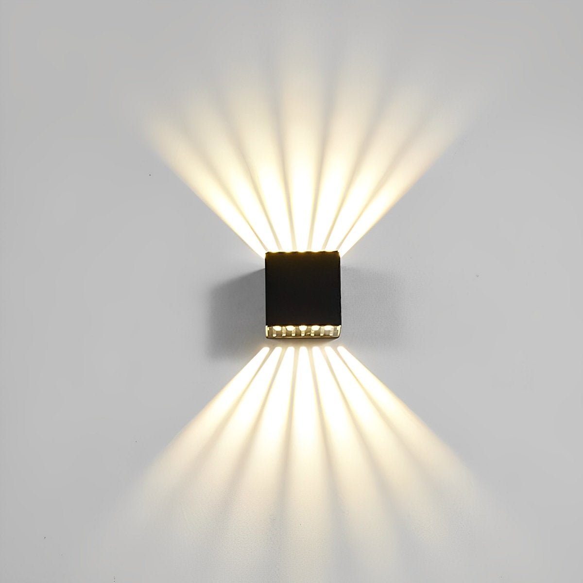 Creative Waterproof Nordic Style Solar Up Down Wall Lights - Flyachilles