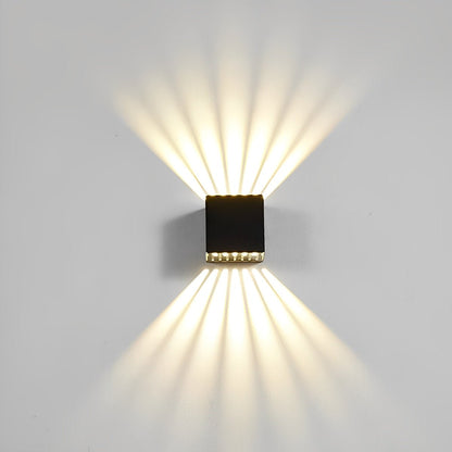 Creative Waterproof Nordic Style Solar Up Down Wall Lights - Flyachilles