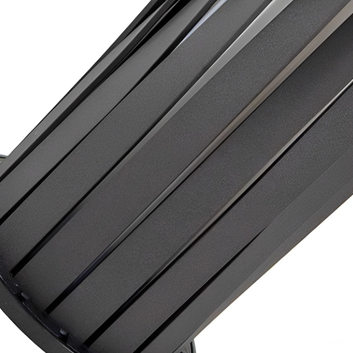 Cylindrical Twisted LED Waterproof Black Modern Pathway Light Floor Lamp - Flyachilles