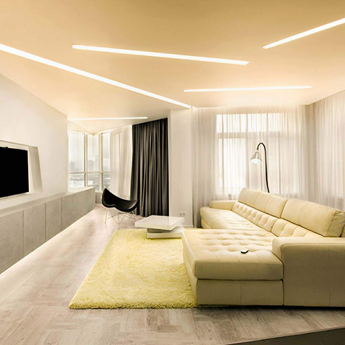 DC 24V Waterproof Outdoor Recessed COB Flexible Linear Stair Lights - Flyachilles
