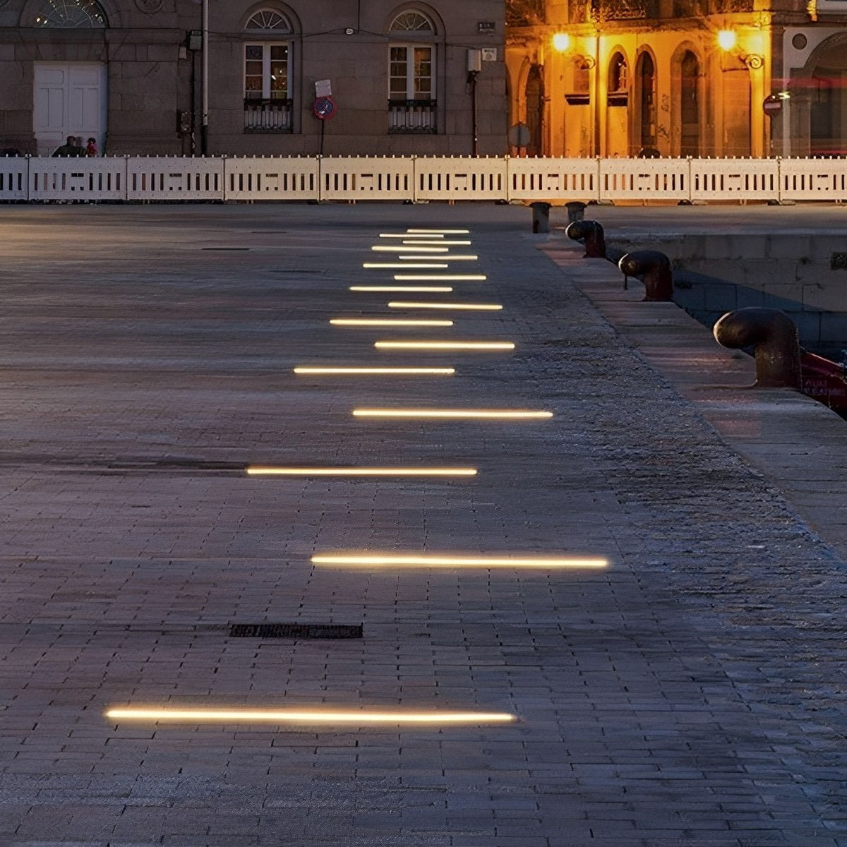 DC24V Low Voltage Waterproof Outdoor Recessed LED In Ground Lights Stainless Steel - Flyachilles