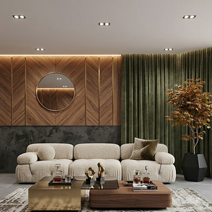 Dimmable Modern Minimalist 2 - Lights Ceiling Downlight Recessed LED Spotlight - Flyachilles