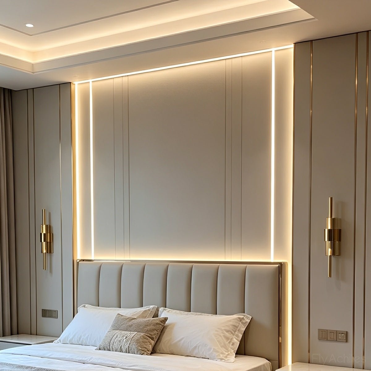 DIY Waterproof Recessed Flexible LED Strip Stair Lights Outdoor Linear Light DC24V - Flyachilles