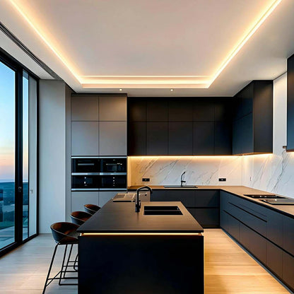DIY Waterproof Recessed LED Flexible Linear Light 39.37&