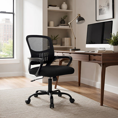 Ergonomic Reclining Office Chair with 350 lbs Capacity - Flyachilles