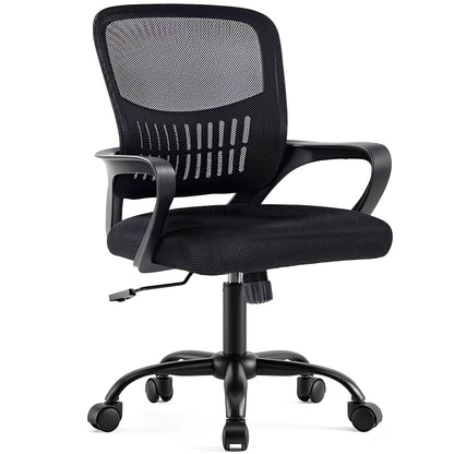 Ergonomic Reclining Office Chair with 350 lbs Capacity - Flyachilles