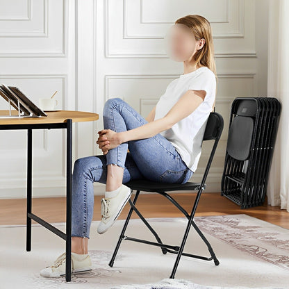 Folding Chair with Cushion – 330 lbs, Lightweight - Flyachilles
