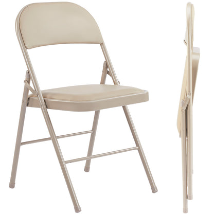 Heavy Duty Folding Chair – Padded Seat, 350 lb, Lightweight - Flyachilles
