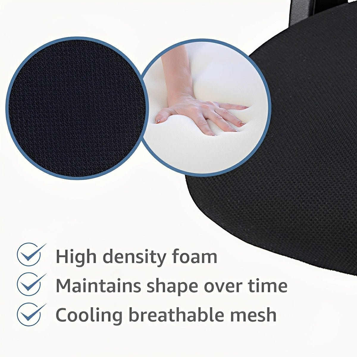 High Back Mesh Office Chair – Adjustable Headrest, Flip Arms - Flyachilles