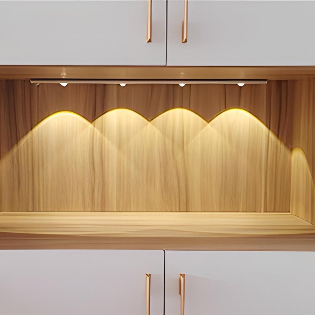 Intelligent Cat Eye Dimmable Motion Sensor Wireless LED Cabinet Light Rechargeable - Flyachilles