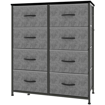 Large Capacity 5 - 10 Drawer Fabric Storage Cabinet Organizer - Flyachilles