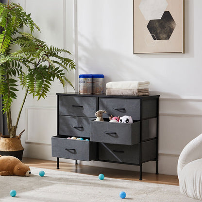 Large Capacity 5 - 10 Drawer Fabric Storage Cabinet Organizer - Flyachilles