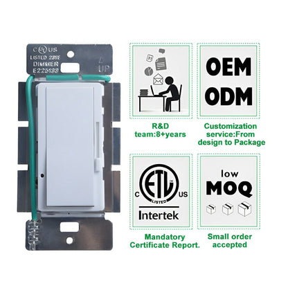 LED Light Dimmer Triac Dimmer Wall Switch Controller - Flyachilles