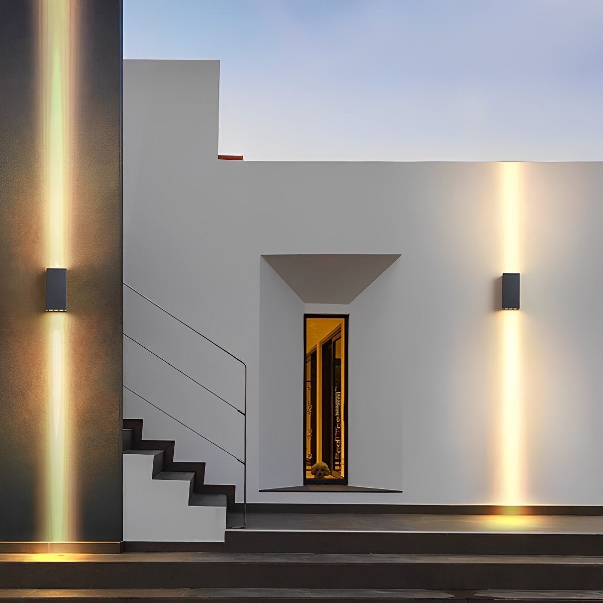 Light Effect Optional Waterproof LED Wall Light Straight - Flyachilles