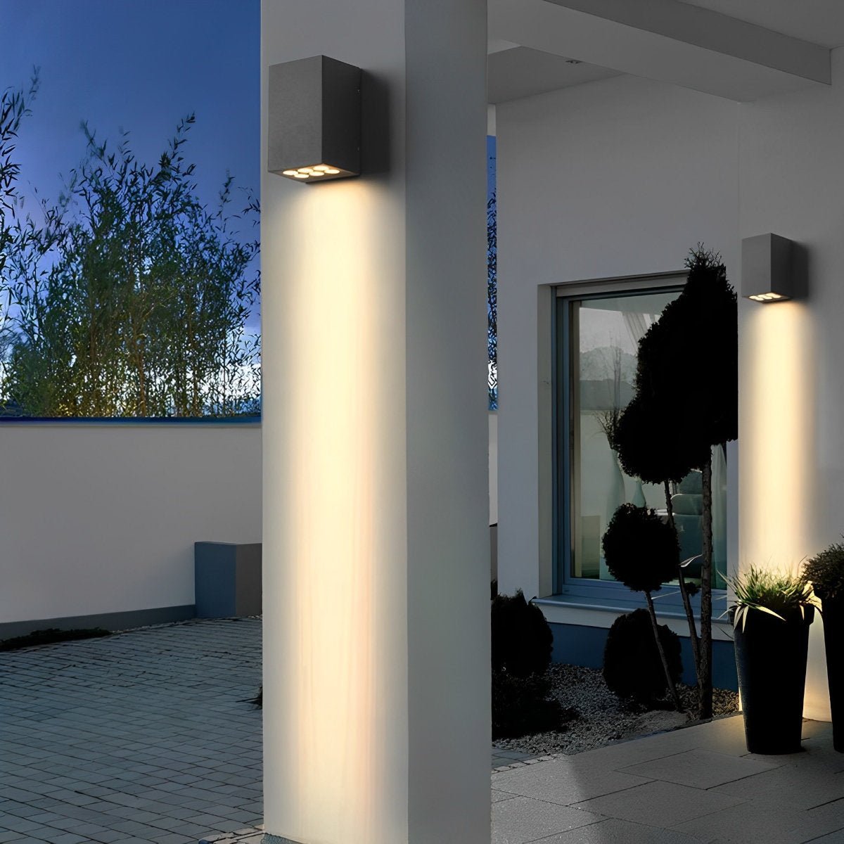 Light Effect Optional Waterproof LED Wall Light Straight - Flyachilles