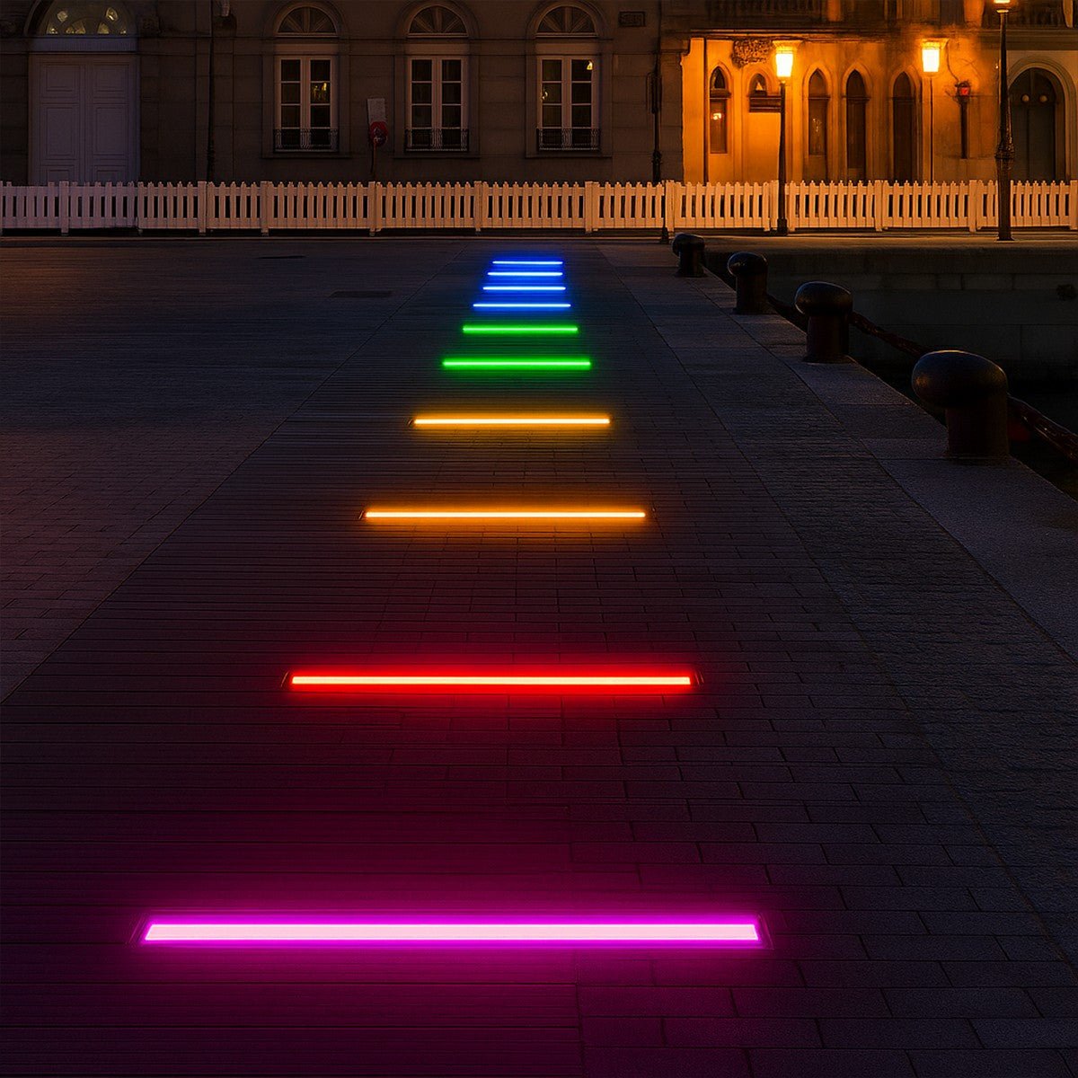 Low Voltage Waterproof Outdoor In Ground LED Strip Lights 39.37&