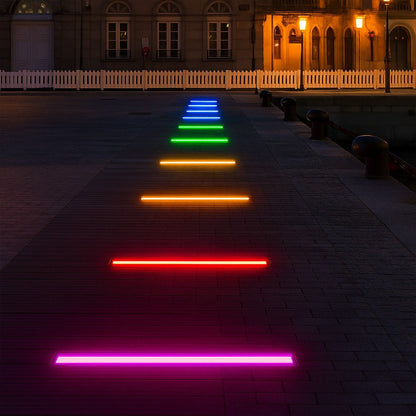 Low Voltage Waterproof Outdoor In Ground LED Strip Lights 39.37&