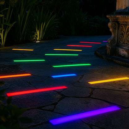 Low Voltage Waterproof Outdoor In Ground LED Strip Lights 39.37&