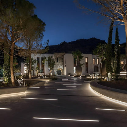 Low Voltage Waterproof Outdoor In Ground LED Strip Lights 39.37&