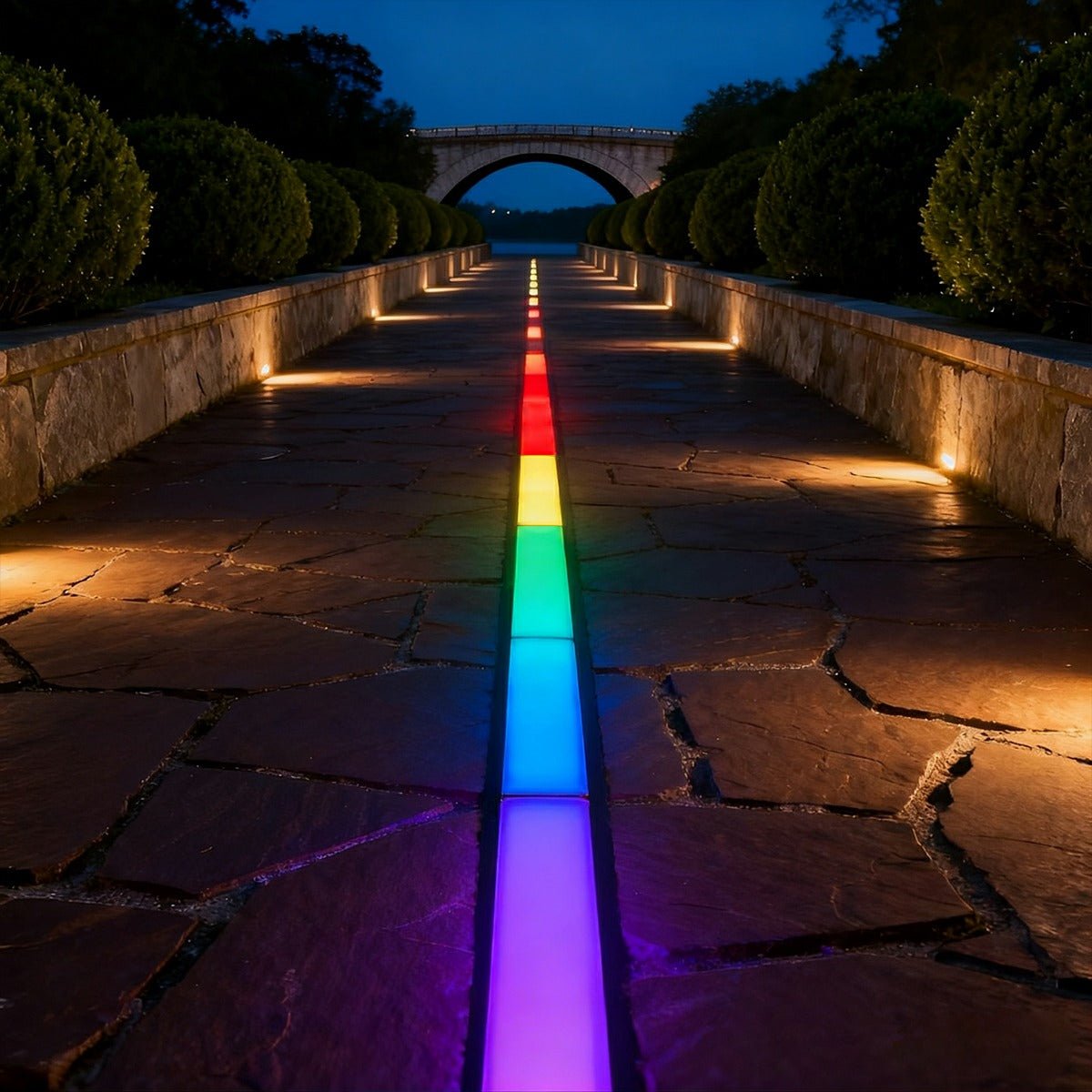 Low Voltage Waterproof Outdoor In Ground LED Strip Lights 39.37&