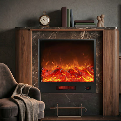 Modern 3D LED Flame Wall Fireplace Light Ambient Lighting - Flyachilles