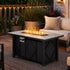 Modern 43 - Inch Fire Pit Table Outdoor Gas Fire Pit - Flyachilles