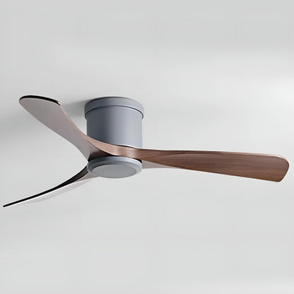 Modern 6 - speed Reverse Frequency 3 Blades Imitation Wood Ceiling Fan - Flyachilles