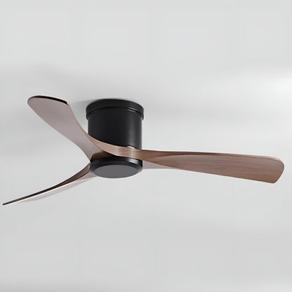 Modern 6 - speed Reverse Frequency 3 Blades Imitation Wood Ceiling Fan - Flyachilles