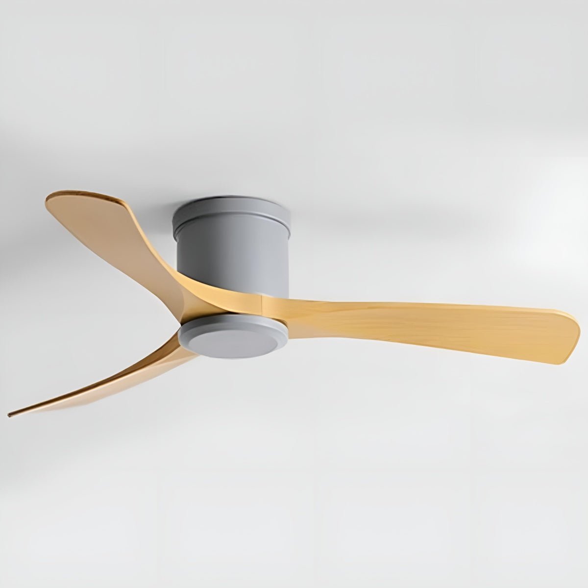 Modern 6 - speed Reverse Frequency 3 Blades Imitation Wood Ceiling Fan - Flyachilles