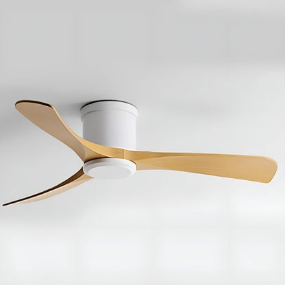 Modern 6 - speed Reverse Frequency 3 Blades Imitation Wood Ceiling Fan - Flyachilles