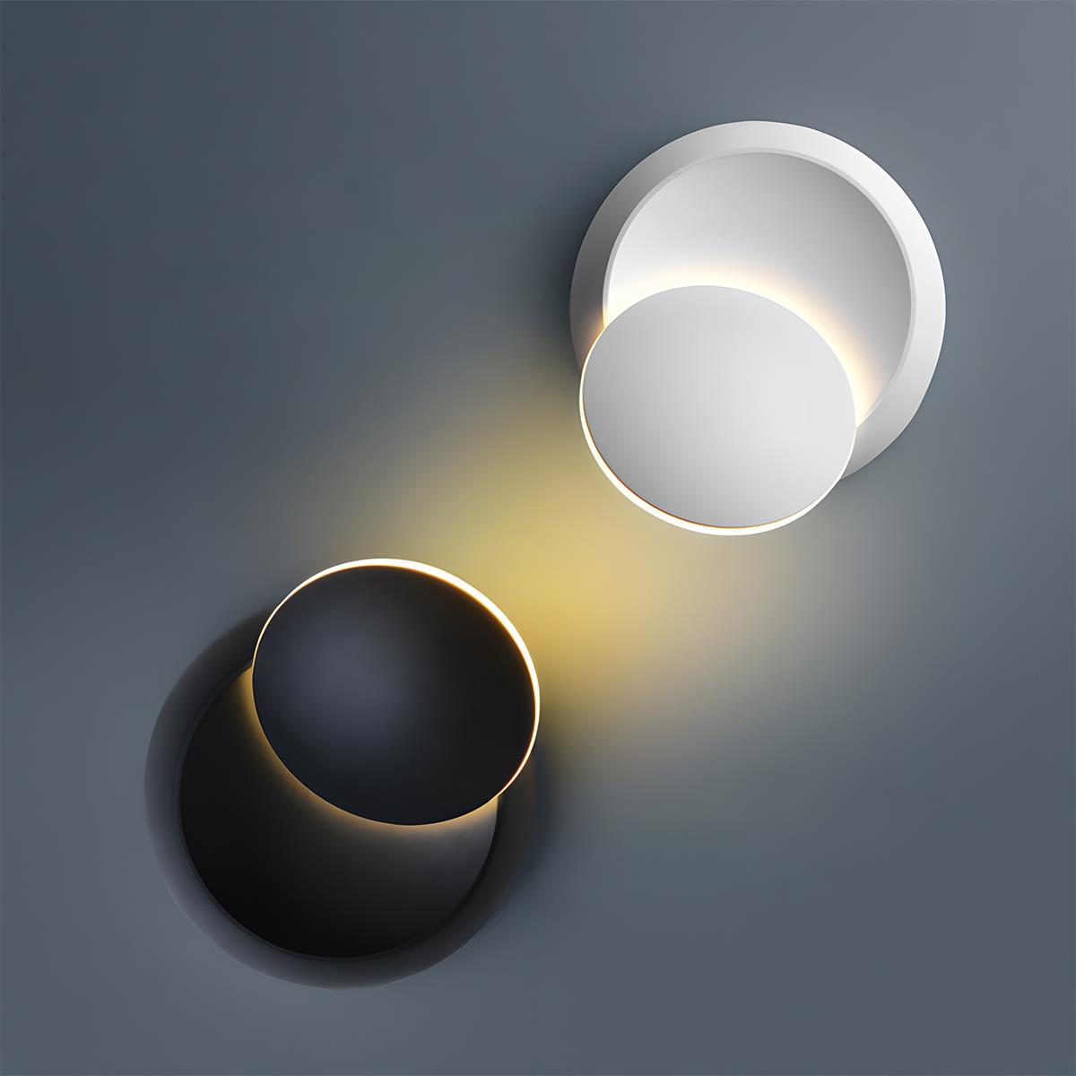 Modern Adjustable Moon Eclipse Creative LED Wall Sconce - Flyachilles