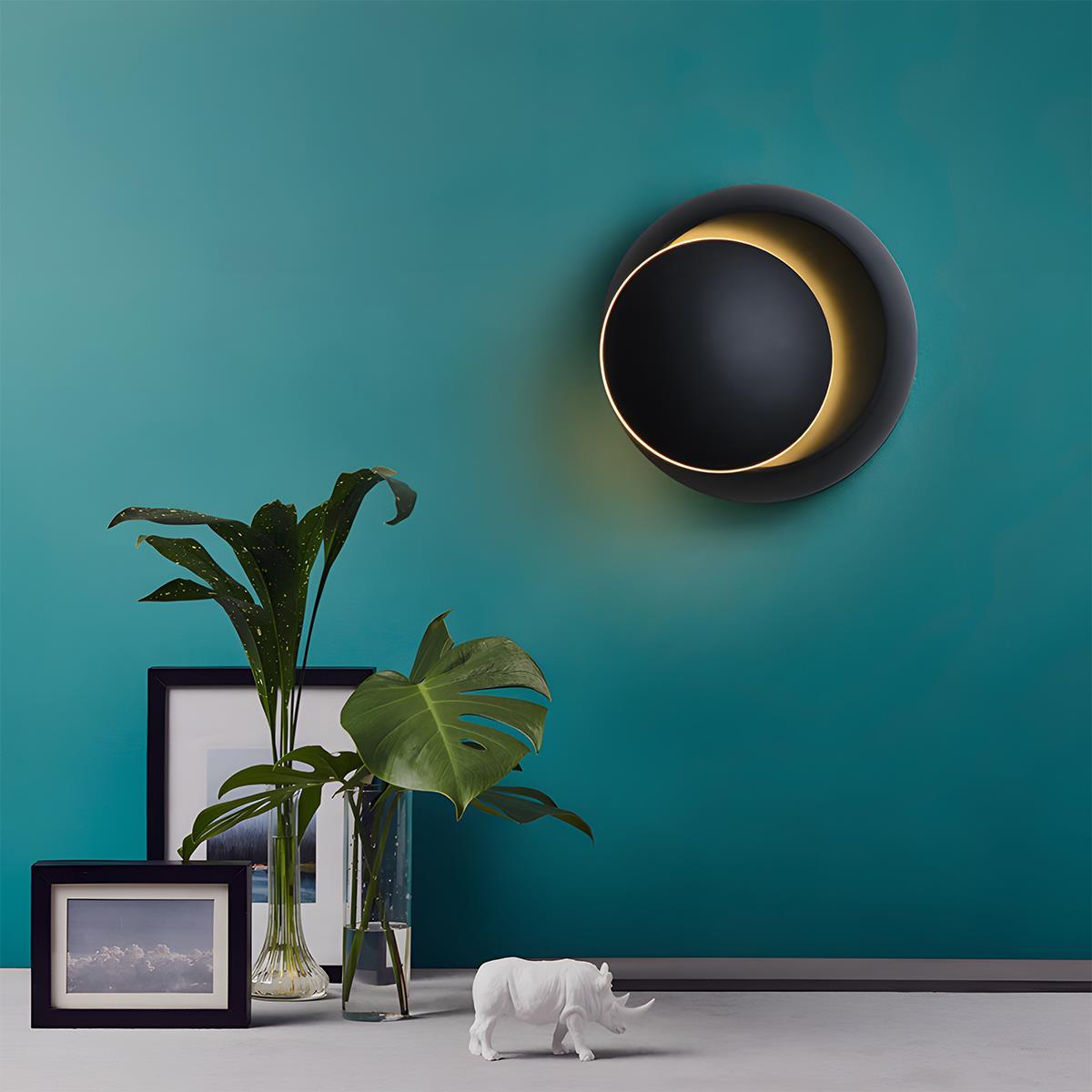 Modern Adjustable Moon Eclipse Creative LED Wall Sconce - Flyachilles