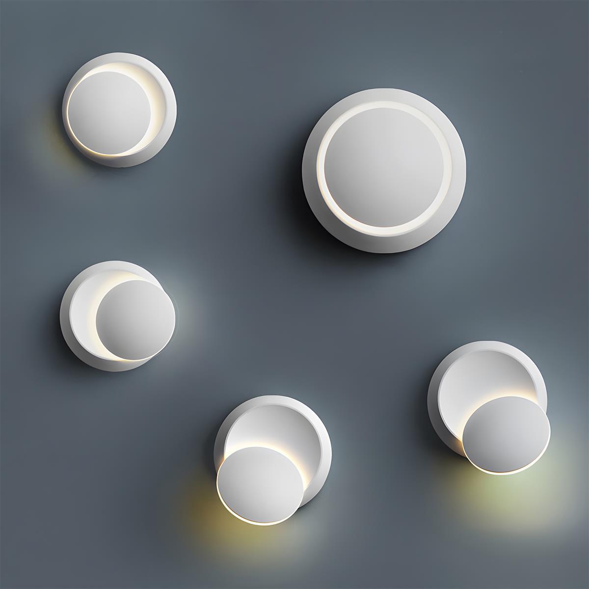 Modern Adjustable Moon Eclipse Creative LED Wall Sconce - Flyachilles