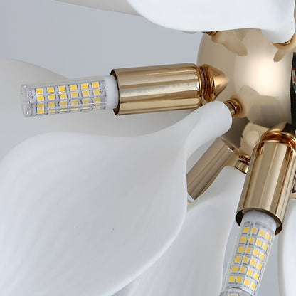 Modern Ceramics Flower Art Chandelier Light - Flyachilles