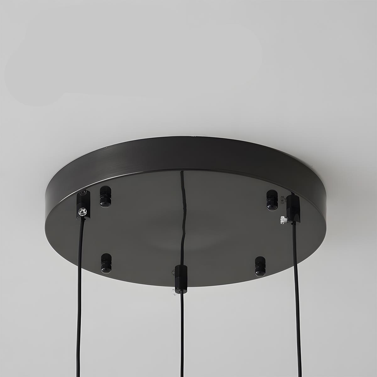 Modern Copper Lotus Leaf Bar LED Pendant Lights - Flyachilles