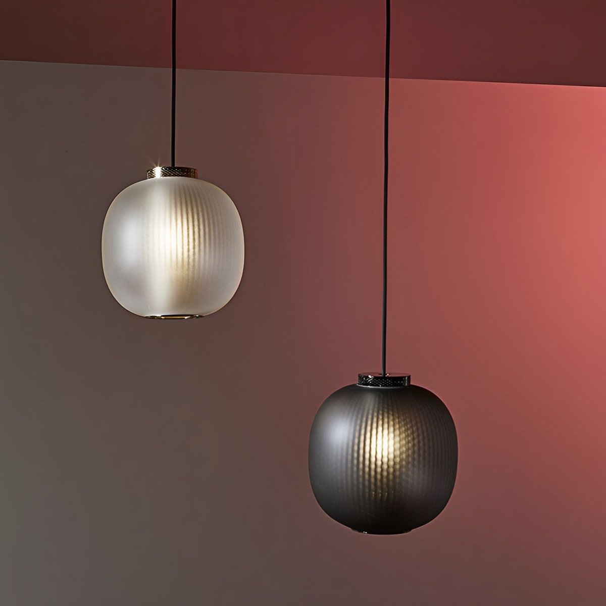 Modern Cream Style Glass Lantern LED Indoor Pendant Lights - Flyachilles