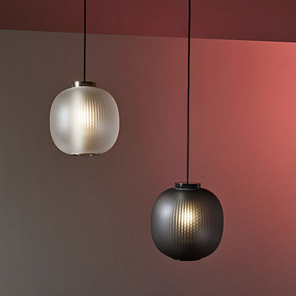 Modern Cream Style Glass Lantern LED Indoor Pendant Lights - Flyachilles