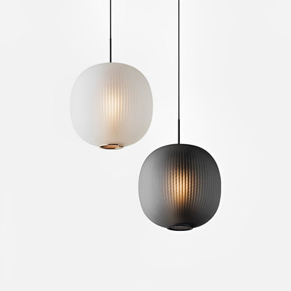 Modern Cream Style Glass Lantern LED Indoor Pendant Lights - Flyachilles