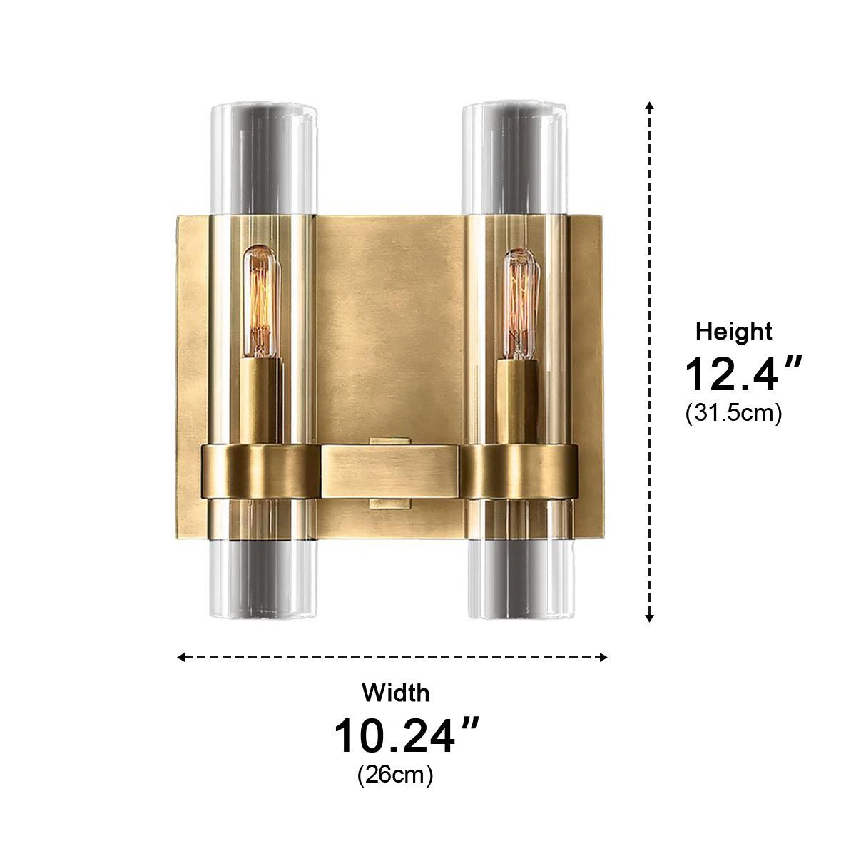 Modern Cylinder Industrial Indoor Wall Sconces - Flyachilles