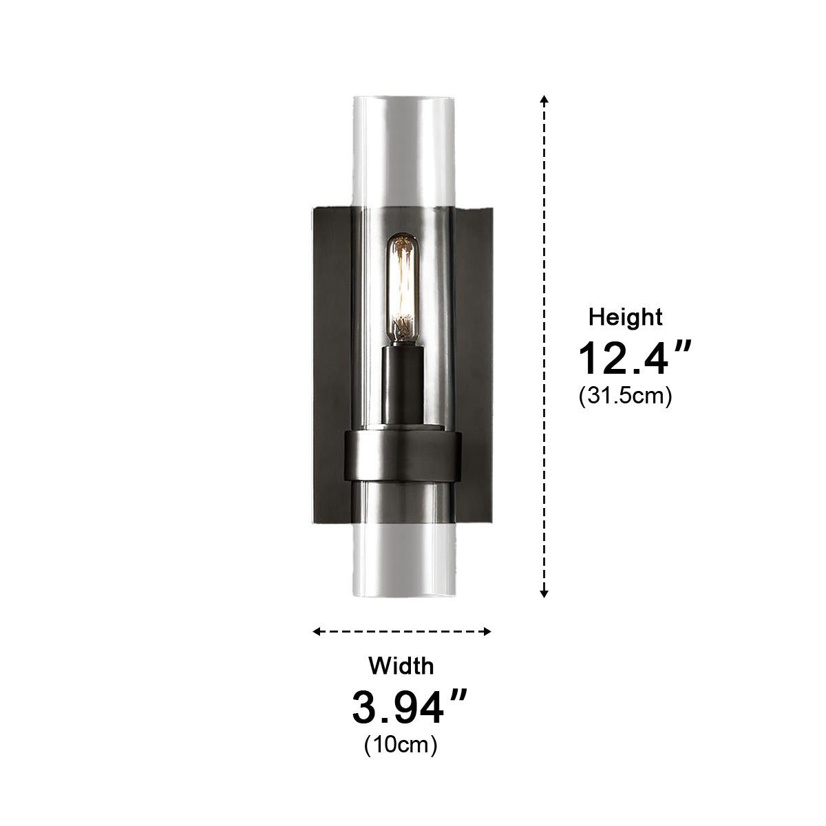 Modern Cylinder Industrial Indoor Wall Sconces - Flyachilles