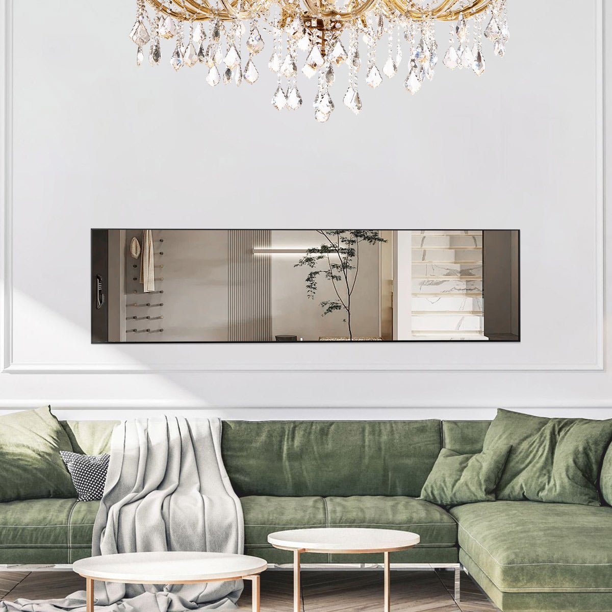 Modern Full Body Standing Floor Mirror Wall Mirror with Stand - Flyachilles
