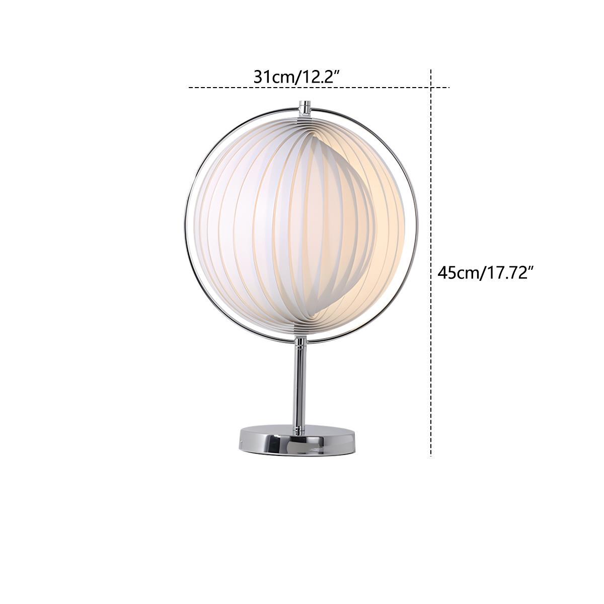 Modern Ins Pleated Blinds Globe LED Floor Lamp - Flyachilles