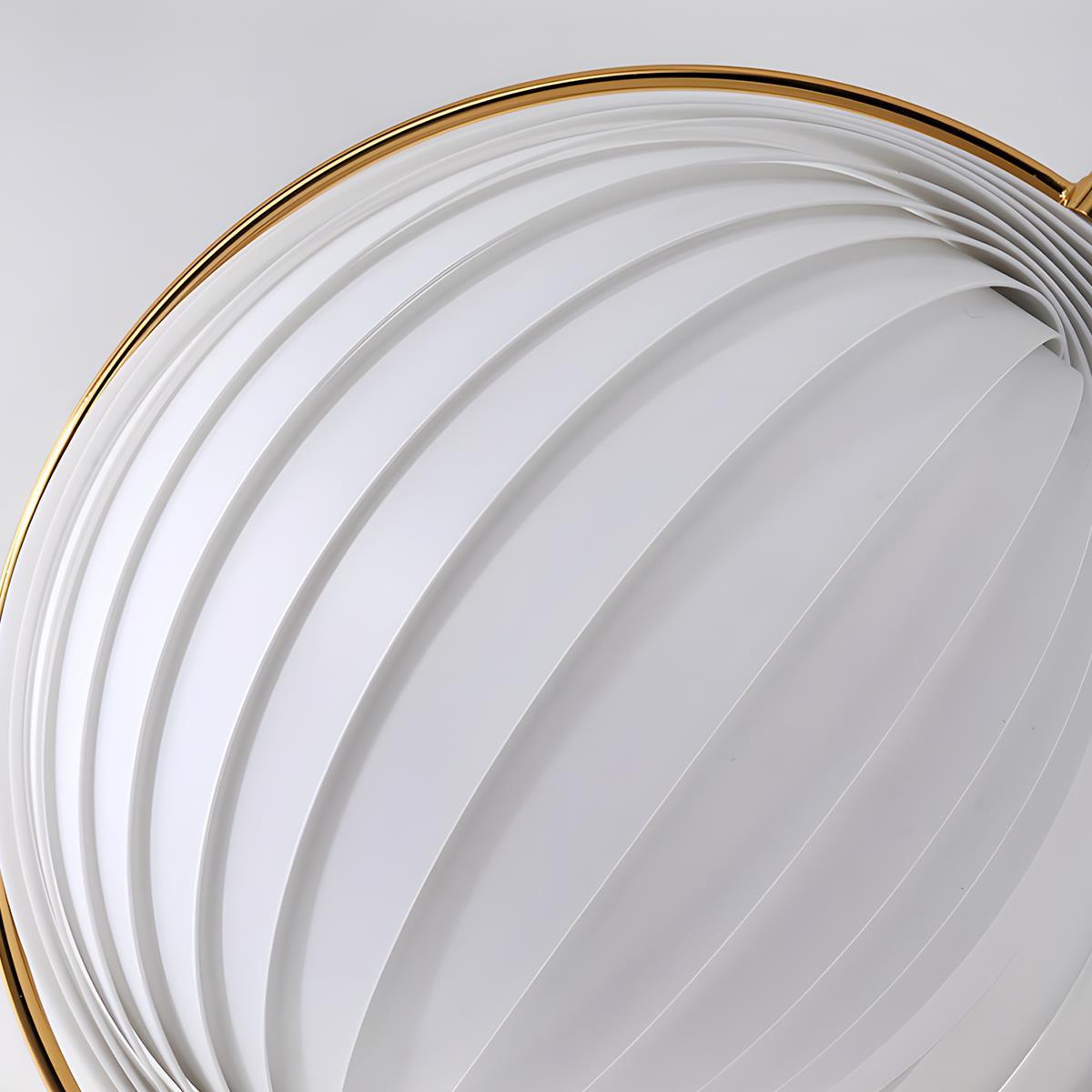 Modern Ins Pleated Blinds Globe LED Floor Lamp - Flyachilles