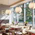 Modern Ins Pleated Blinds Globe LED Pendant Lights - Flyachilles