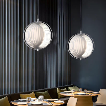 Modern Ins Pleated Blinds Globe LED Pendant Lights - Flyachilles