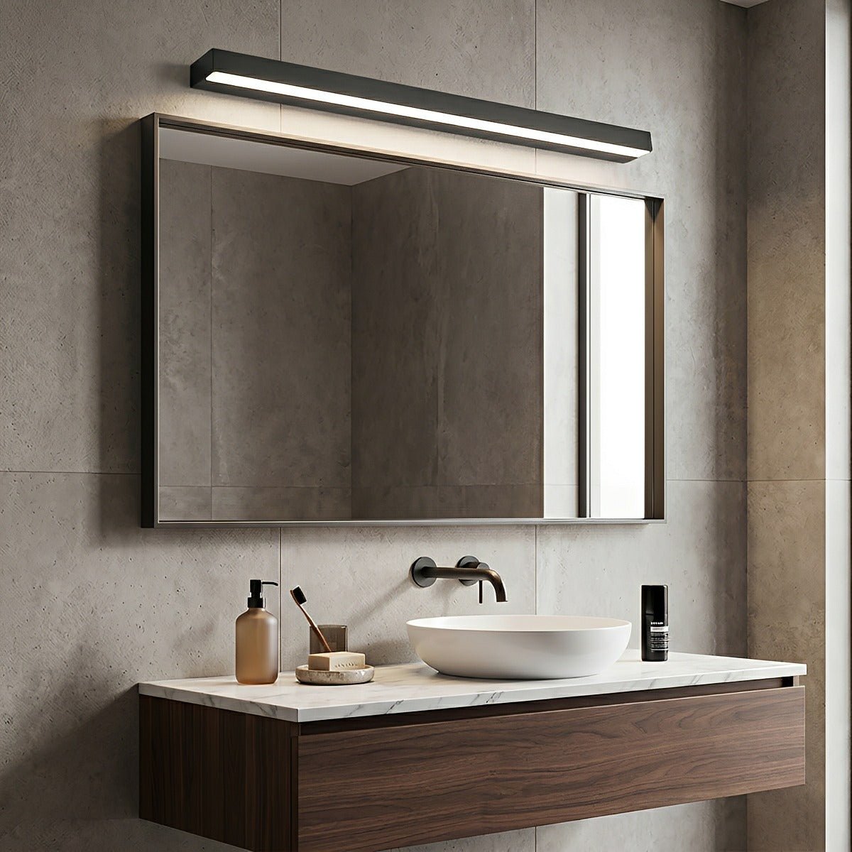 Modern LED Vanity Light Bar Minimalist Bathroom Mirror Wall Sconce - Flyachilles