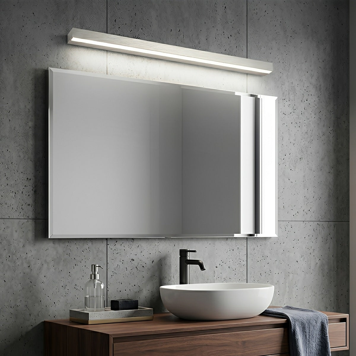 Modern LED Vanity Light Bar Minimalist Bathroom Mirror Wall Sconce - Flyachilles