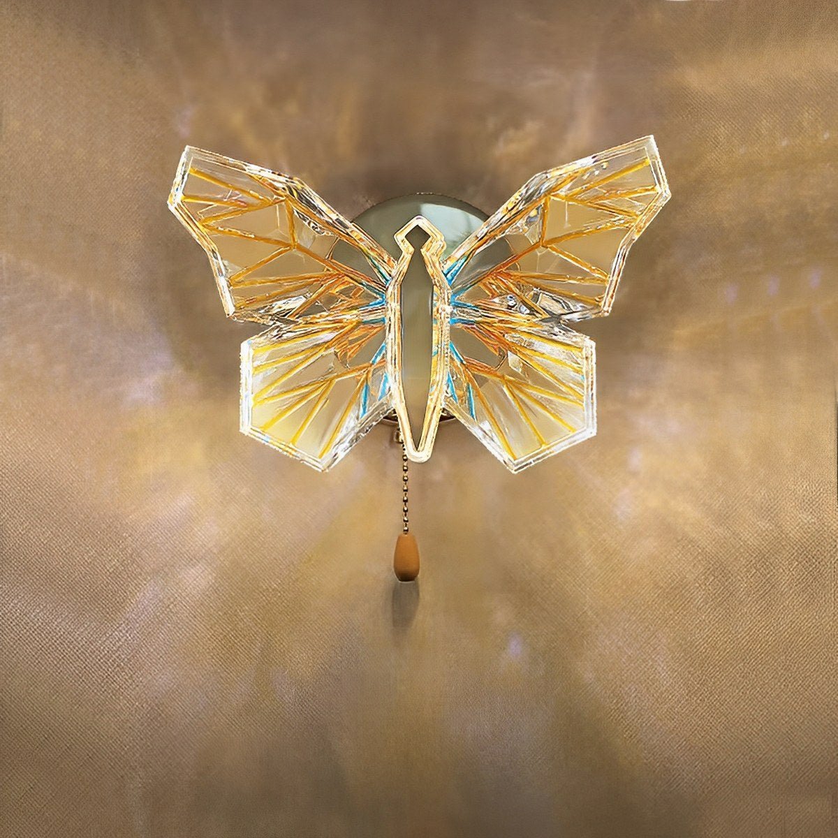 Modern Luxury Crystal Butterfly LED Indoor Wall Sconces - Flyachilles